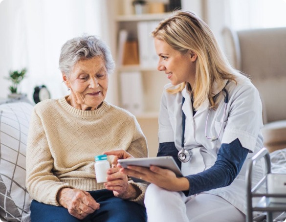 Home Health Care with Carehudl System